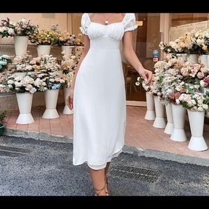 Maxi white dress